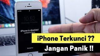 Cara Membuka iPhone yang Terkunci (iPhone is Disabled)