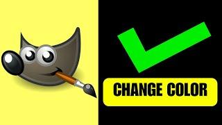 How to Change Color of Object in GIMP (2024)