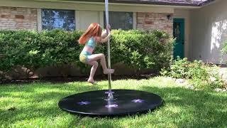 Pole Dancing Kids Front Yard POLE Time! With The Pole Family