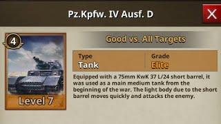 New Update New Units is here "Pz.Kpfw. IV Ausf. D" - Road to valor WWII