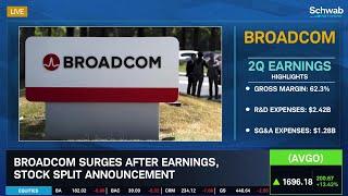 Broadcom (AVGO) Surges on Earnings & Stock Split News