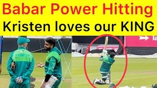 BREAKING  Kristen 1st Meeting with Babar | Kaptaan power hitting front of New head coach