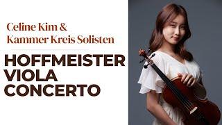 Hoffmeister Viola Concerto in D Major - First Mov - Celine Kim (15 yrs) with Kammer Kreis Solisten