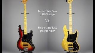 Fender Jazz Bass Comparison: 1978 Vintage VS Miller review | fb.com/angeldust.guitars