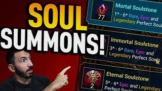 OPENING EVERY SOULSTONE I HAVE! WORTH IT? | RAID SHADOW LEGENDS