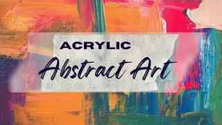 CREATE Your Own Stunning Acrylic Abstract Painting! #mixedmediaart