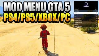 COMO INSTALAR MOD MENU EN GTA 5 ONLINE! (PS4, PS5, XBOX ONE, SERIES, PC) *2023* (MOD MENU GTA 5)