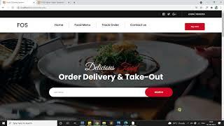 Food Ordering System Using PHP and MySQL New Version Updated at 22 Dec 2023 | PHPGurukul