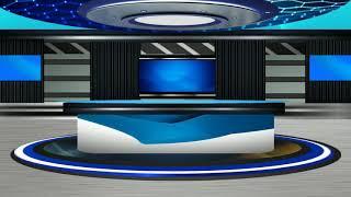 Virtual NEWS Studio. Subscribe, DOWNLAOD for FREE. No Royalty. SB