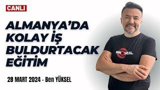  ALMANYADA YÜKSEK MAAŞLA BİLİŞİM ALANINDA ÇALIŞMAK İSTEYENLER EKRAN BAŞINA! @benyuxel 28 Mart 2024