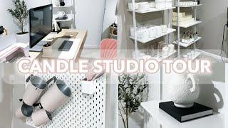 OFFICIAL HOME OFFICE  & CANDLE STUDIO TOUR + REVEAL