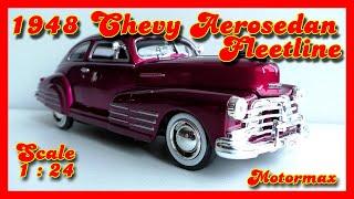 №285 1948 Chevy Aerosedan Fleetline (Motormax)