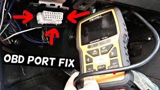 OBD PORT NOT WORKING  FIX