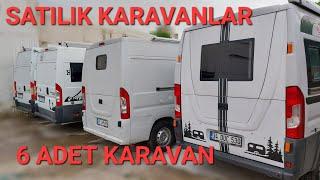 SATILIK 6 ADET KARAVAN. SATILIK KARAVANLAR