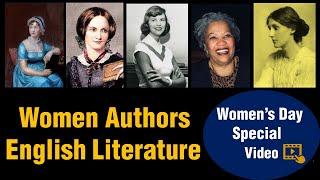 Women Writer in English Literature | Women Authors in english literature | Female Writers in English