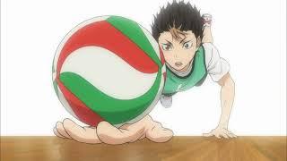 Nishinoya's saves and receives