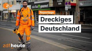 Illegale Müllhalden und verdreckte Städte - Stadtreinigung am Limit | ZDF.reportage