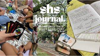 Shs Journal | friend dates, lots of note-taking, making an altoid, food trips, jogging [ EP 02 ]