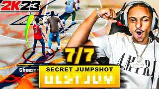 My FIRST Park Game On NBA 2K23 And I Didn't MISS With This Jumpshot! Best Build NBA 2K23