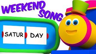 Bob The Train | Weekend Song | 3D Nursery Rhymes For Kids And Childrens by Bob The Train