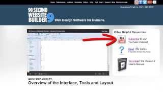 90 Second Website Builder - Version 9