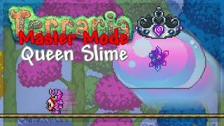 How To Defeat Queen Slime In Terraria Master Mode