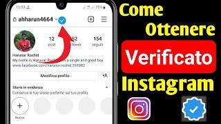 Account Instagram Verificato || Come Ottenere La Verifica Su Instagram Nel 2022 | Verifica Instagram