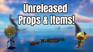 Unreleased Props & Items Glitch! EASIER WAY OF DOING IT!