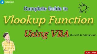 Vlookup Function Using VBA with Example