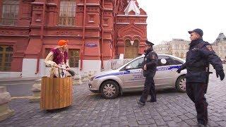 ПРАНК!!! Бабка на гироступе-4! Что случилось у Кремля?!?!