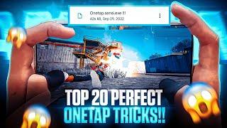 Top 20 Another Level One Tap Headshot Tricks & Styles in Free Fire History ️ !!