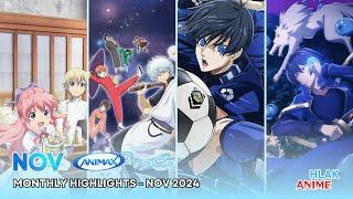 @AnimaxAsia | Monthly Highlights - November 2024