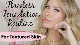 HOW TO GET SMOOTH, FLAWLESS FOUNDATION ON TEXTURED SKIN | My Current Mask-Proof Routine!