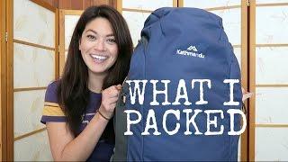 WHAT'S IN MY BACKPACK // New Zealand