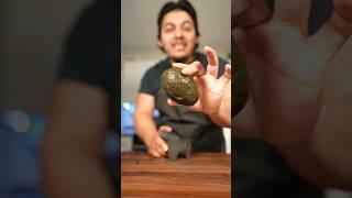 Guacamole inside a mini molcajete! #guacamole #molcajete