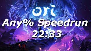 Ori wotw Any% (Easy) Speedrun in 22:33