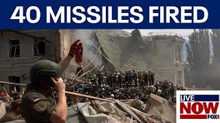 Russia fires missiles at Ukraine, 20 dead after children's hospital hit | LiveNOW from FOX