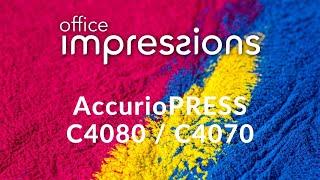 AccurioPress C4080  A new line of versatile colour digital production presses - Office Impressions