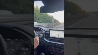 Kia Proceed GT acceleration 230Km/h. V/max