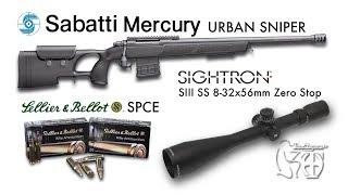 Real Test Sabatti Mercury Urban Sniper cal  308 win