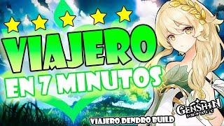 VIAJERO DENDRO BUILD GOD EN 7 MINUTOS!  - Guía build Traveler - Genshin Impact