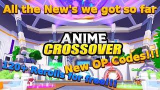 Anime Crossover New's Update and Codes!!!