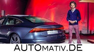 Audi A7 Sportback (2018) erste Sitzprobe, Audi Design Studio - Weltpremiere | AUTOmativ.de