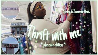 Thrift with me for my 2024 Spring & Summer wardrobe!  * Plus size edition*