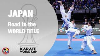 Japan's quest to win gold in Female Team Kata at KARATE WORLD CUP | WORLD KARATE FEDERATION