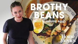 Alison Roman makes Brothy Beans | Home Movies with Alison Roman