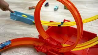 Hot Wheels Track Builder Unlimited Fuel Can Stunt Box and Vehicle - Smyths Toys