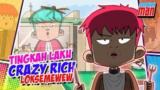 AYAH AZIZ CRAZY RICH LOKSEMEWEW - kartun lucu sengklekman