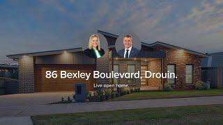 Virtual open home - 86 Bexley Boulevard, Drouin