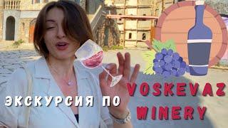 Винодельня Voskevaz | Дегустация армянского вина | Vlog | Shushan Vlogs